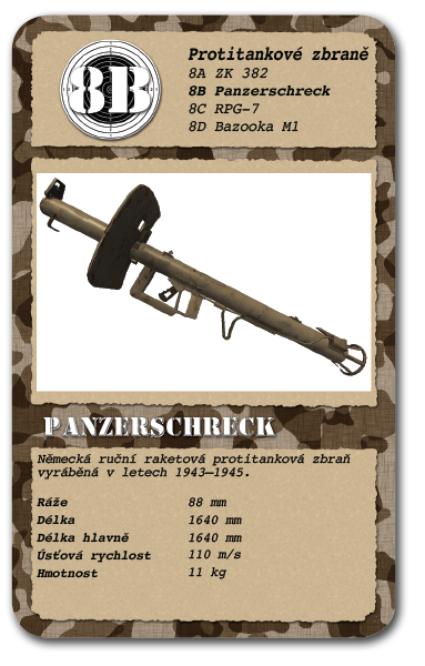 Kvarteto - Military zbraně