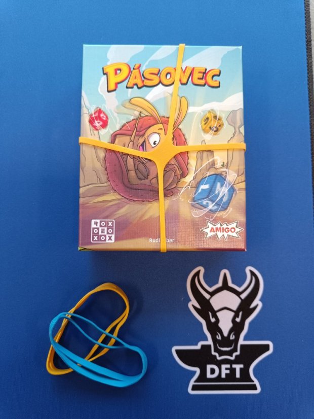 Křížová gumička na deskové hry - malá