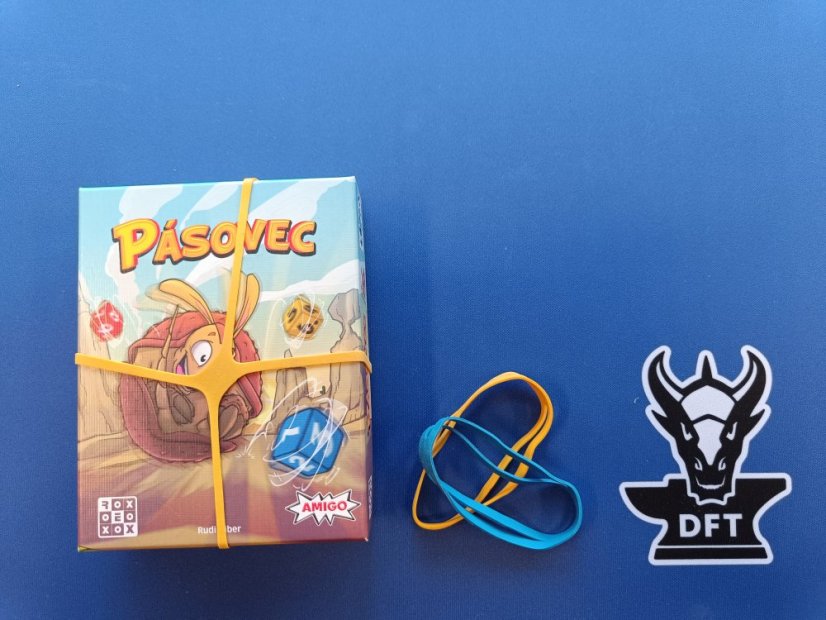 Křížová gumička na deskové hry - malá