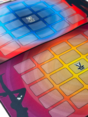 Herní podložka KRYCÍ JMÉNA - modrá