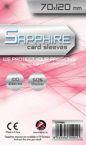 Sapphire Sleeves obaly na karty Sapphire Pink - Tarot -70 x 120 mm 100 ks