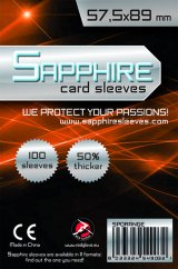 Sapphire Sleeves obaly na karty Sapphire Orange 57,5 x 89 mm 100 ks
