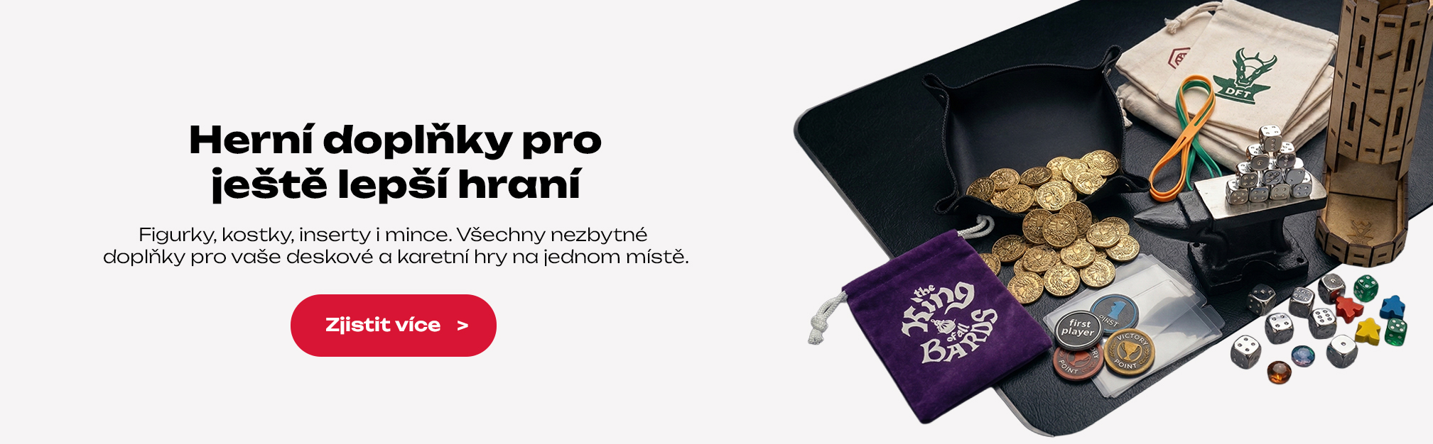 Herní doplňky pro ještě lepší hraní