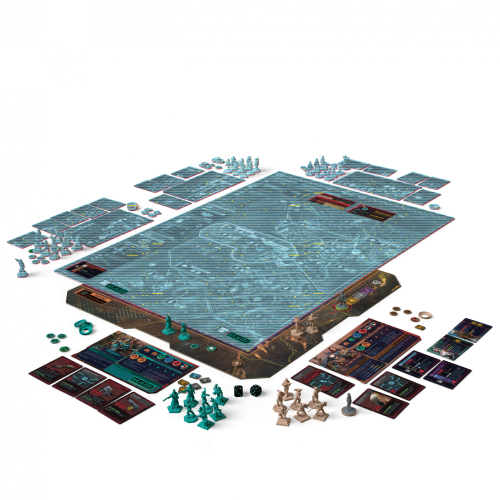 Cyberpunk 2077: Gangy Night City – desková hra + rozšíření Rodiny a psanci